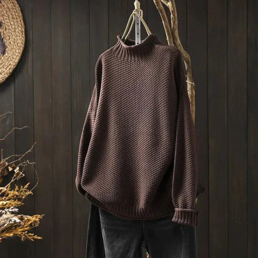 Nina | Gestrickter Rollkragenpullover im stilvollen Design