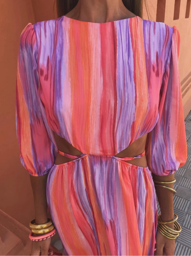 Amira | Elegantes, rückenfreies Sommerkleid für Damen