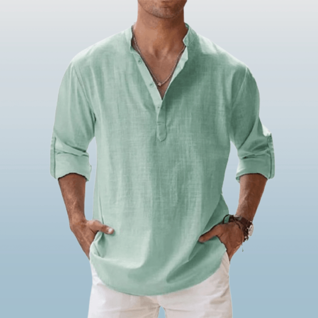 Milan | Herren Sommerhemd | Langarm