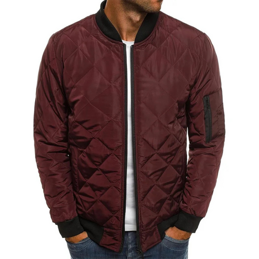 Lena | Wattierte Baumwolljacke mit modernem Steppmuster