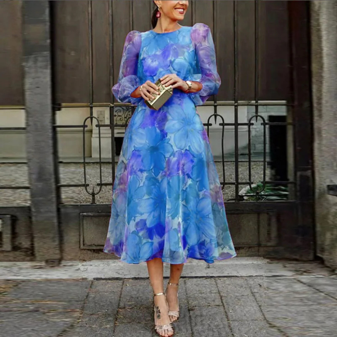 Sina | Damen Hochzeitsgast Kleid | Midi