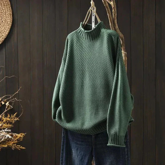 Nina | Gestrickter Rollkragenpullover im stilvollen Design