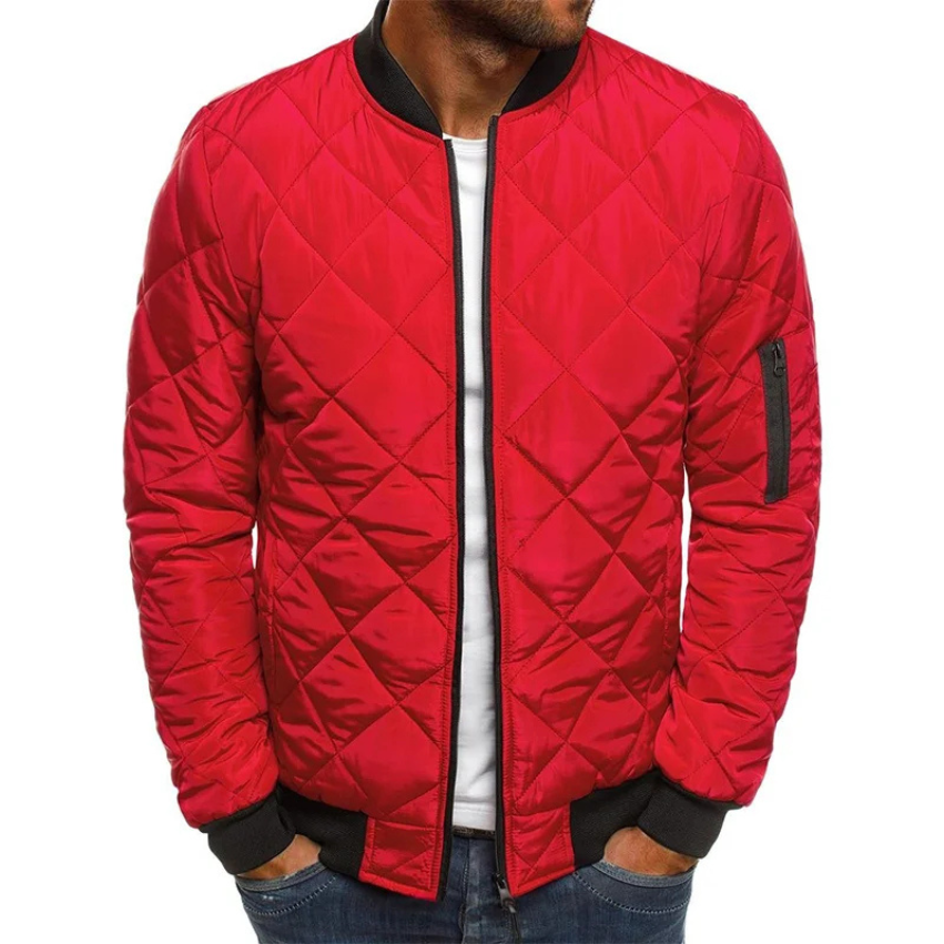 Lena | Wattierte Baumwolljacke mit modernem Steppmuster