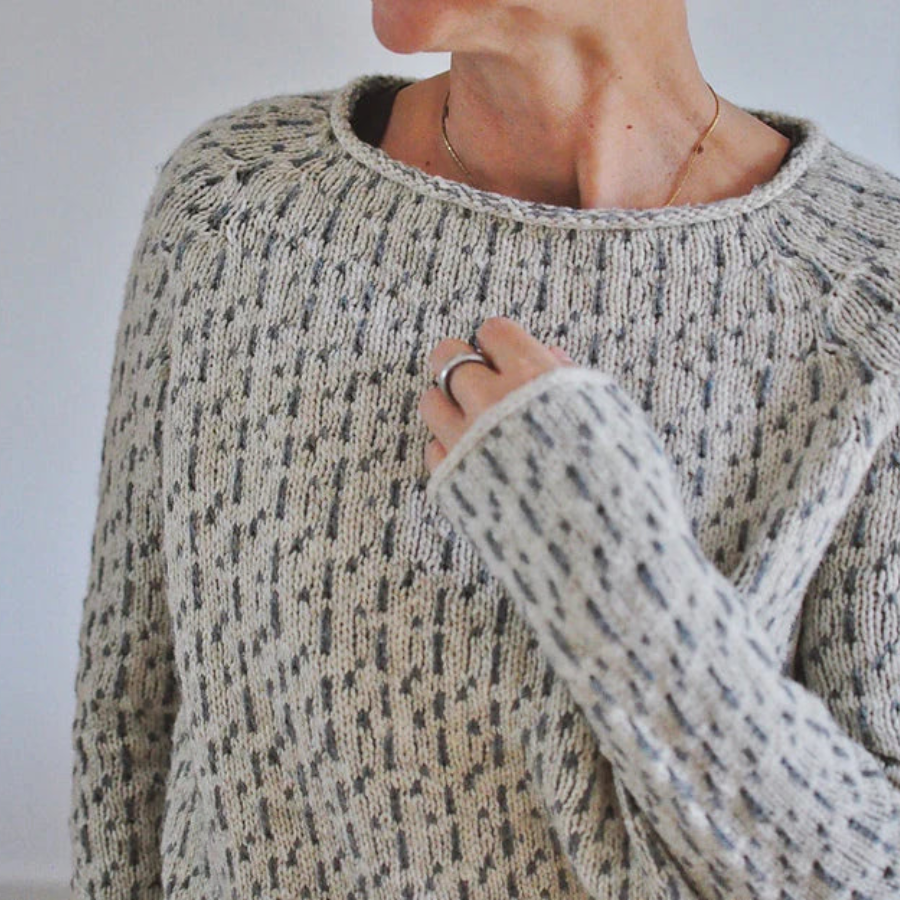 Sofia | Schicker grauer Pullover für vielfältige Anlässe