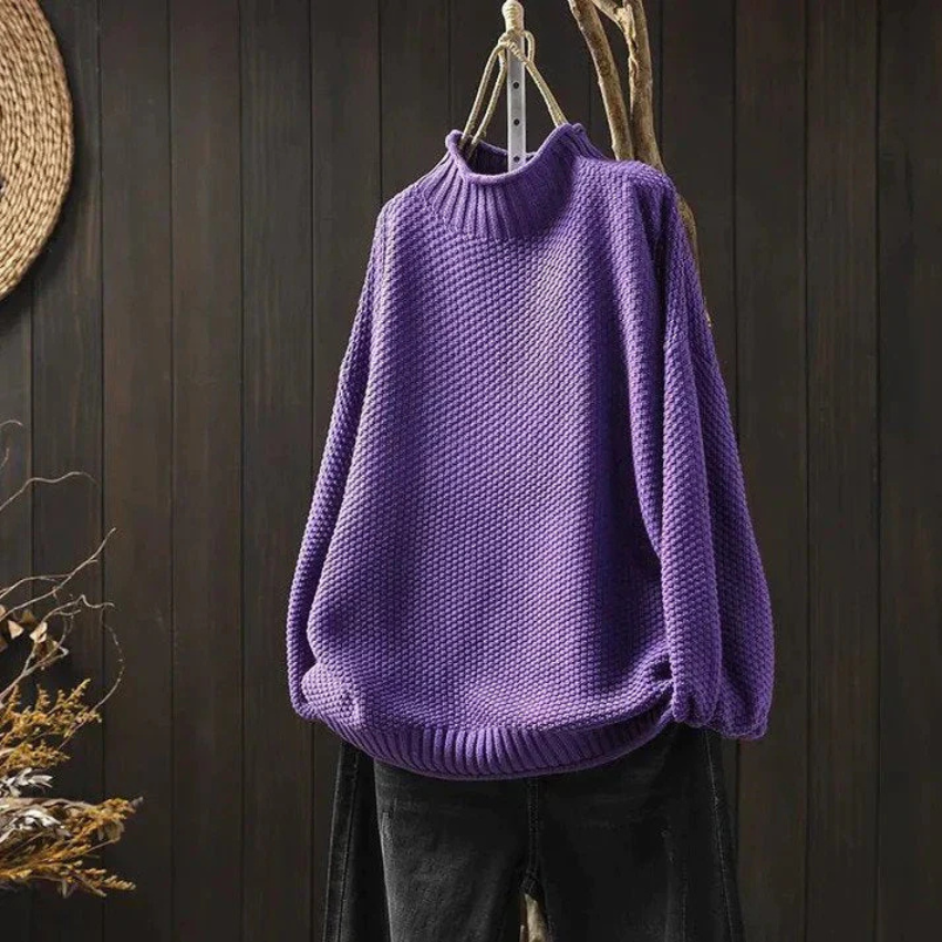 Nina | Gestrickter Rollkragenpullover im stilvollen Design