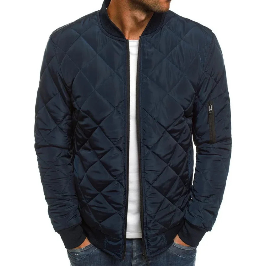 Lena | Wattierte Baumwolljacke mit modernem Steppmuster
