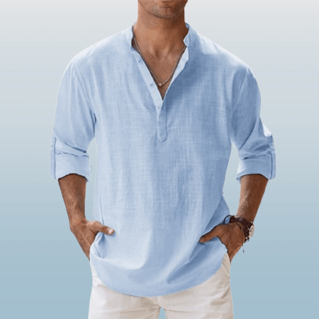 Milan | Herren Sommerhemd | Langarm